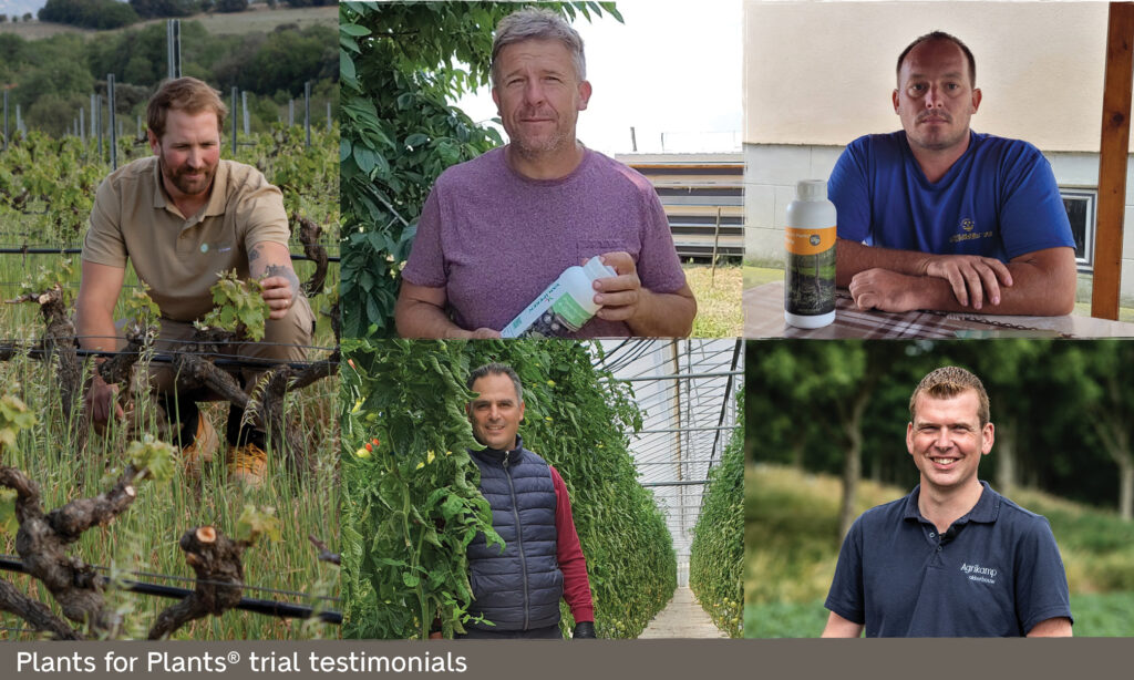 Testimonios de ensayos de agricultores con las soluciones Plants for Plants