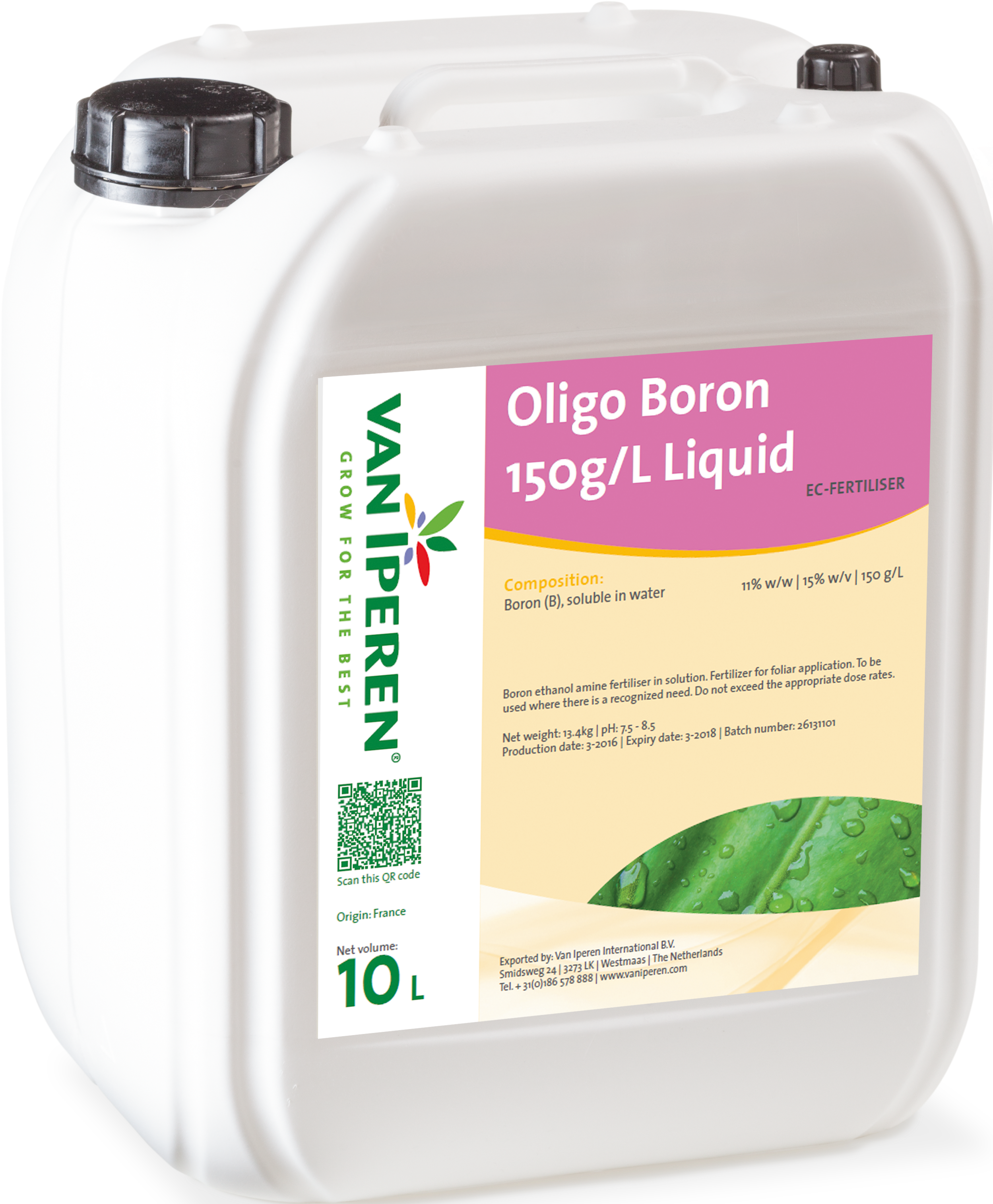Oligo Boron 150 G L Liquid Van Iperen International