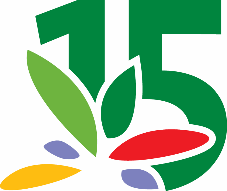 15th anniversary of Van Iperen International logo