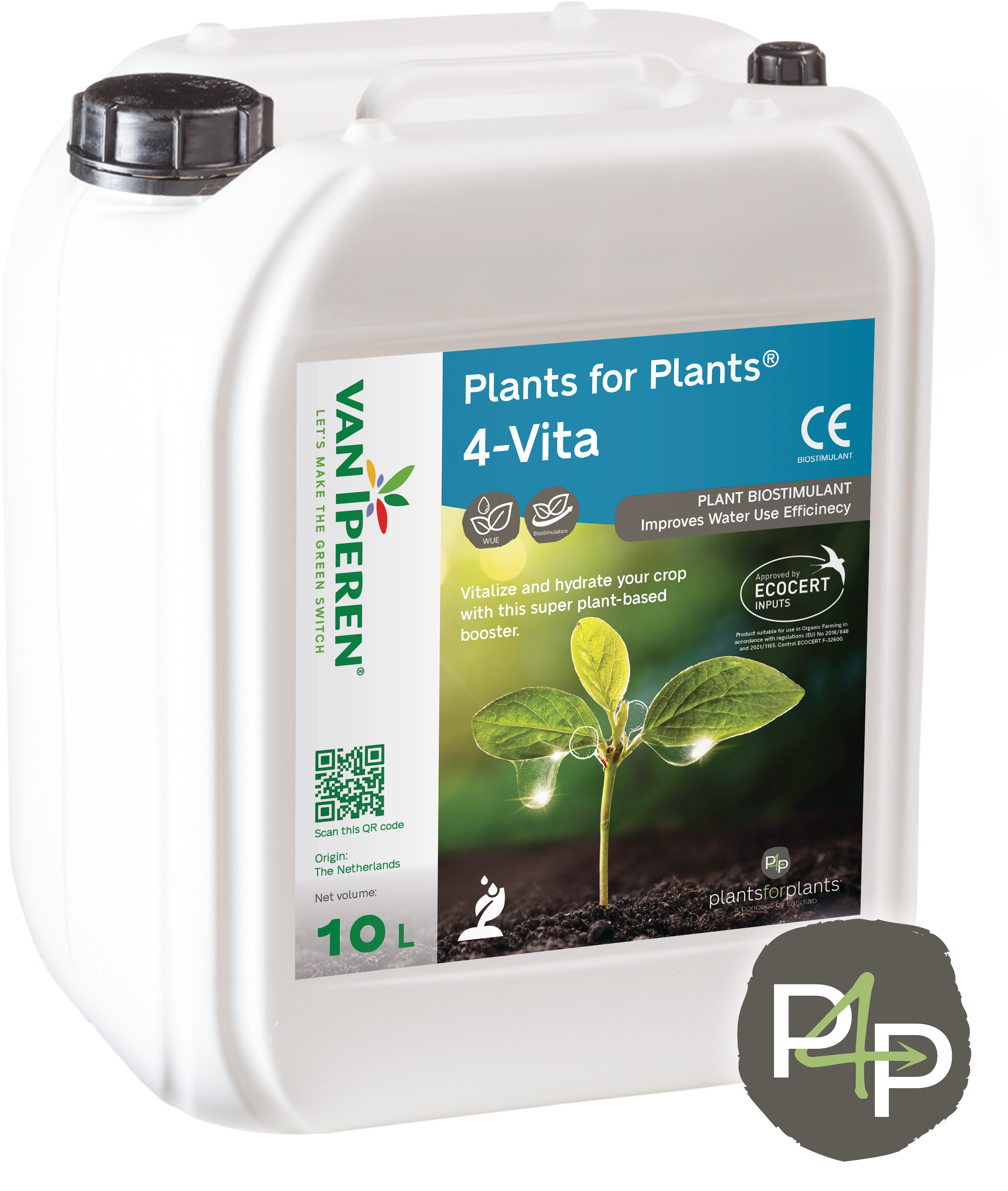 Plants for Plants 4-Vita bottle